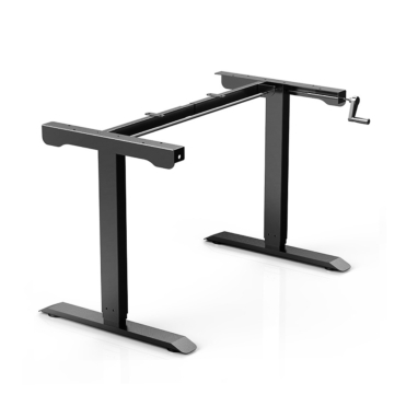 Manual Sit Stand Desk Leg System Only